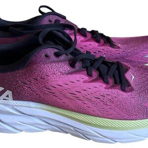 HOKA ONE ONE CLIFTON 8 NEW IBIS ROSE RUNNING SHOES WOMEN SIZE US 12B